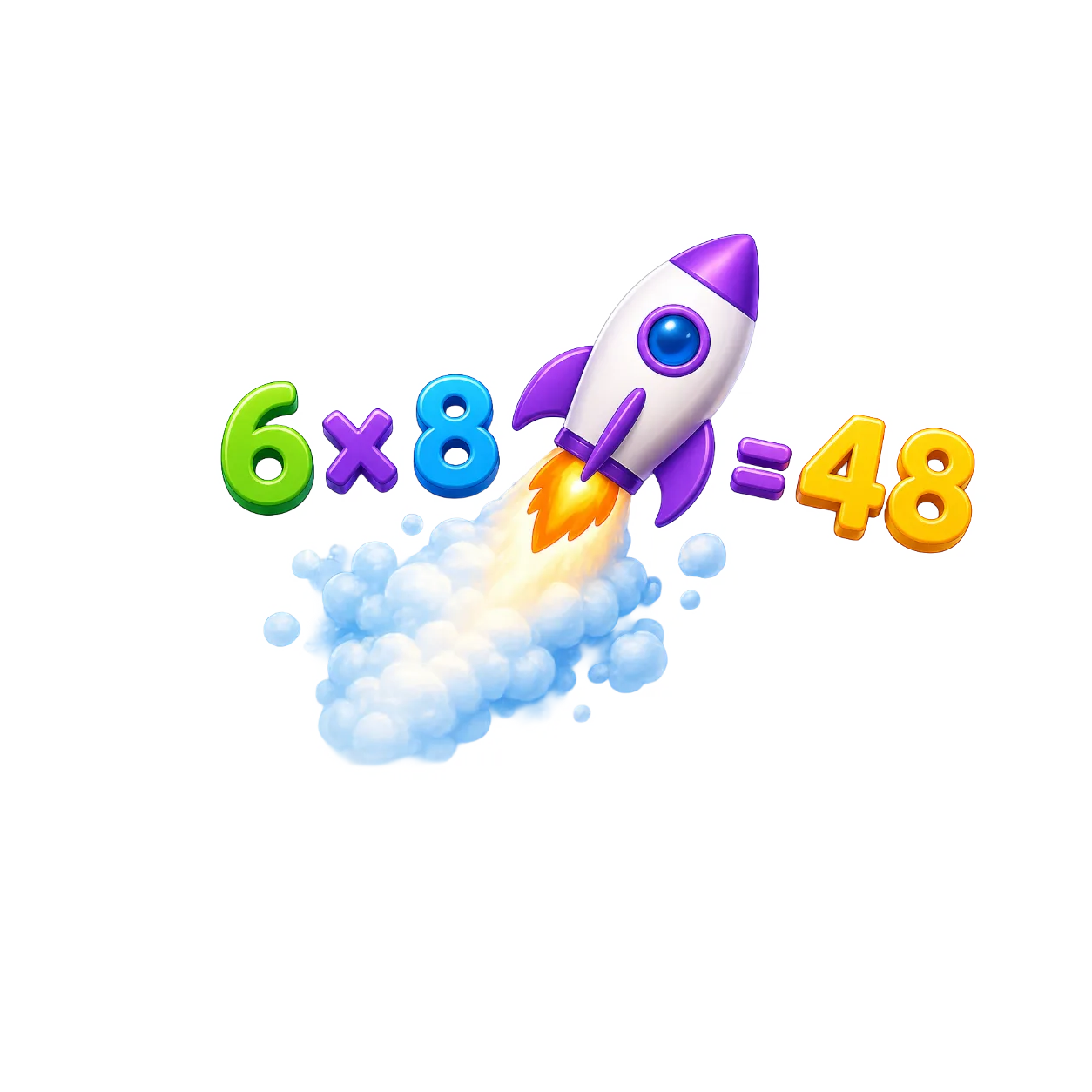 Math Builders quick facts practice screen